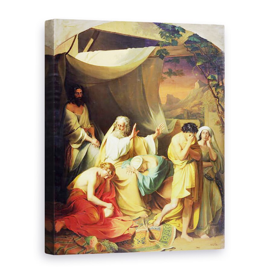 Tablou canvas - Ivan Stepanovich Ksenofontov - Blestemul lui Ham, 60 x 80 cm