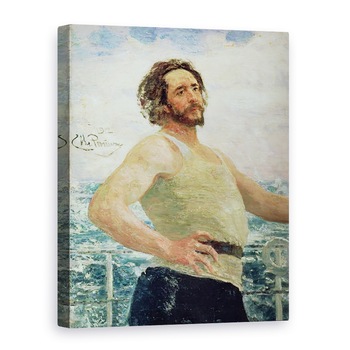 Tablou canvas - Ilya Efimovich Repin - Portretul Autorului Leonid Andreev 1871-1919, 50 x 70 cm Tablou canvas - Ilya Efimovich Repin - Portretul Autorului Leonid Andreev 1871-1919, 50 x 70 cm