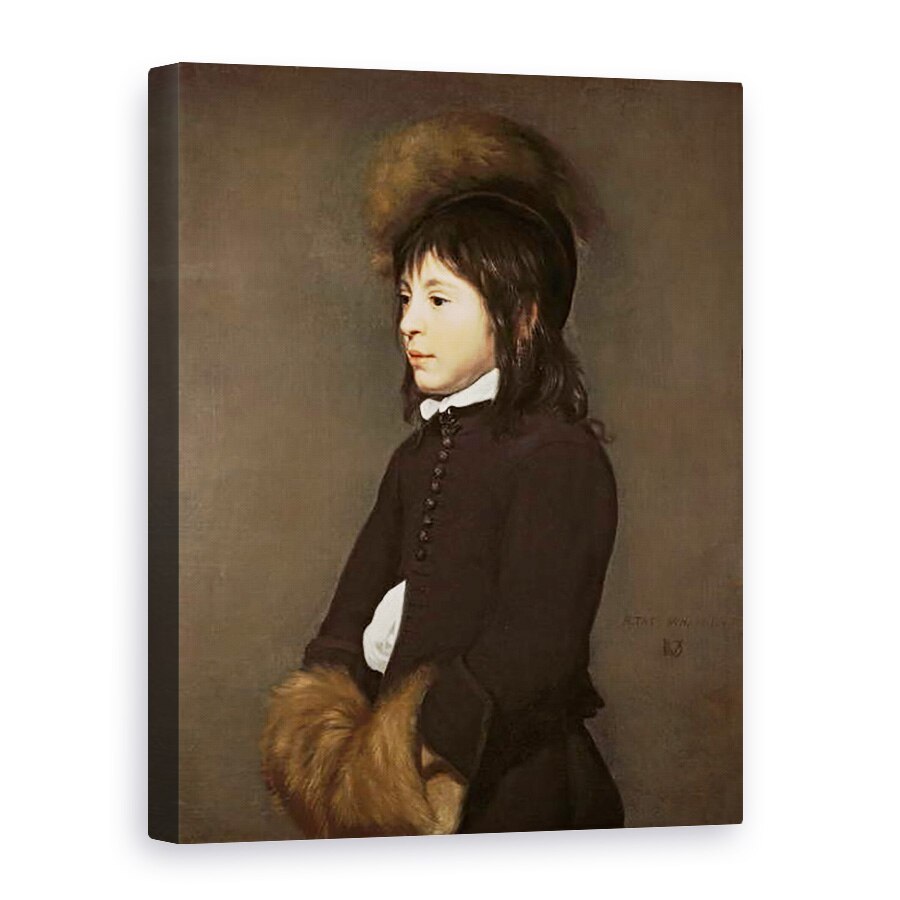 Tablou canvas - Jacob van Oost - Portretul unui Baiat La 11 ani, 50 x 70 cm