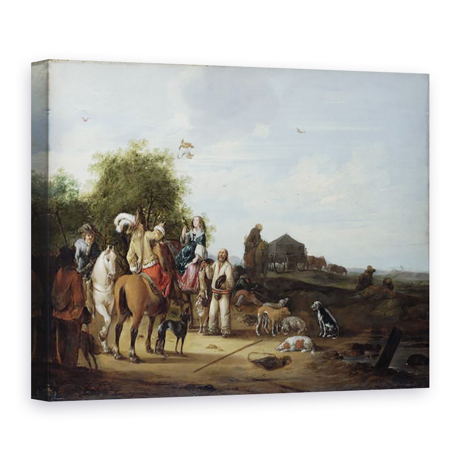 Tablou canvas - Jacob Weyer - soimi, 75 x 100 cm