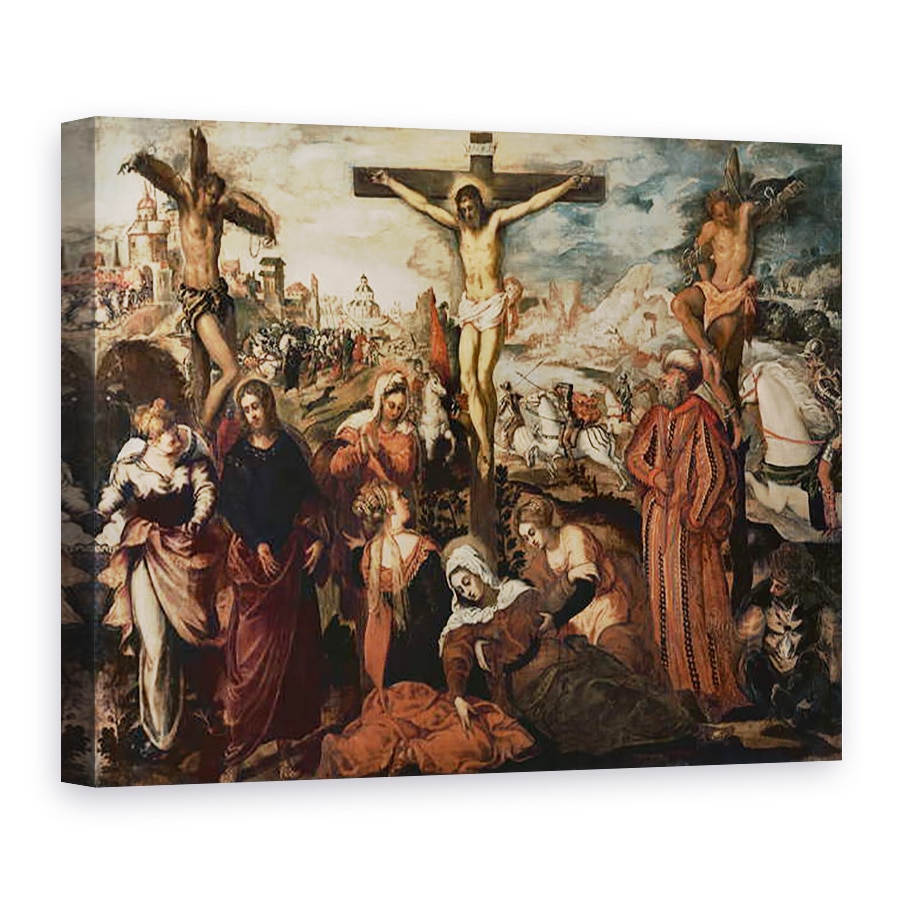 Tablou canvas - Jacopo Robusti Tintoretto - Crucifixion, 60 x 80 cm