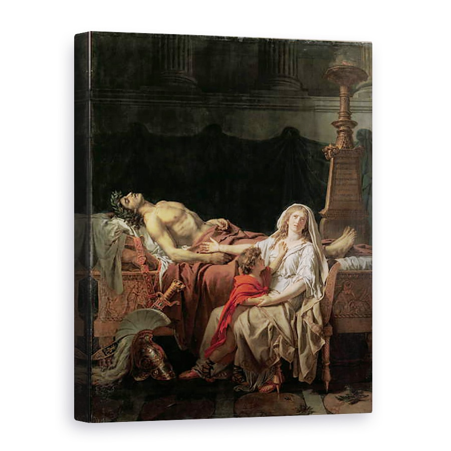 Tablou canvas - Jacques Louis David - Durerea lui Andromache, 75 x 100 cm