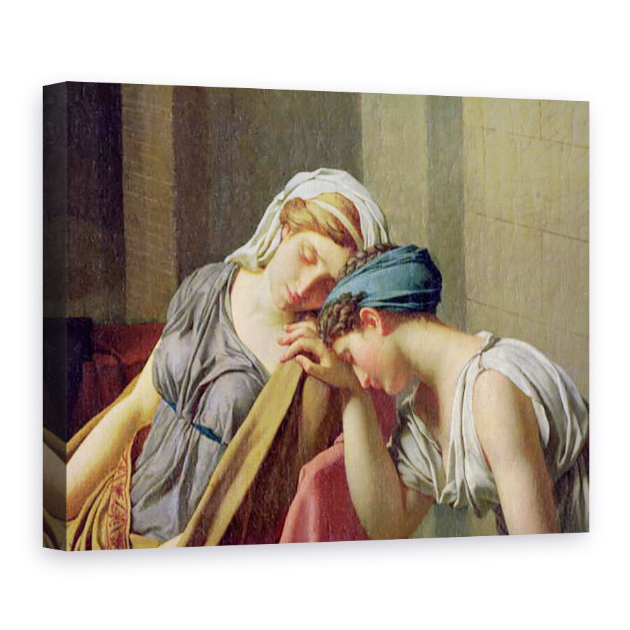 Tablou canvas - Jacques Louis David - Juramantul lui Horatii II, 75 x 100 cm