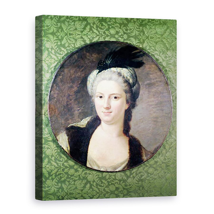 Tablou canvas - Jacques Andre Joseph Camelot Aved - Pauline-Felicite de Nesle 1712-41 Contesa de Vintimille, 75 x 100 cm