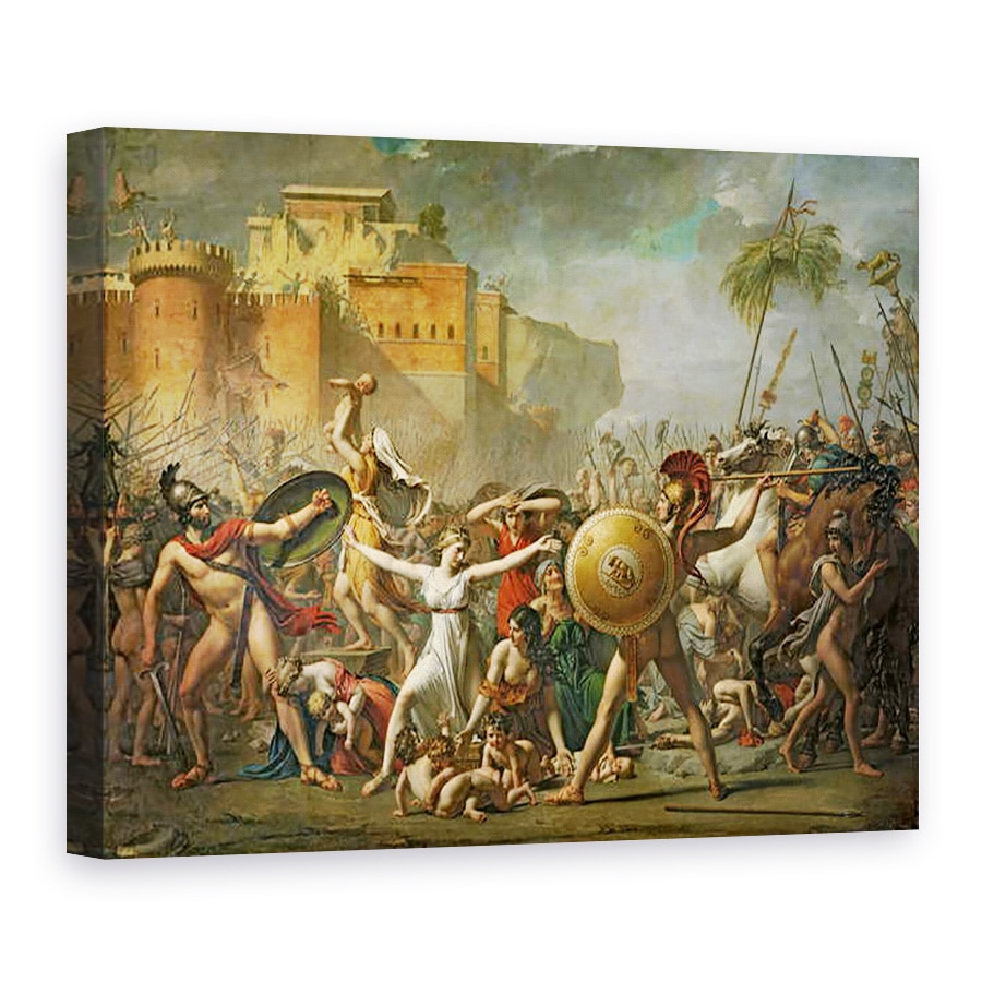 Tablou canvas - Jacques Louis David - Femeile Sabine, 75 x 100 cm