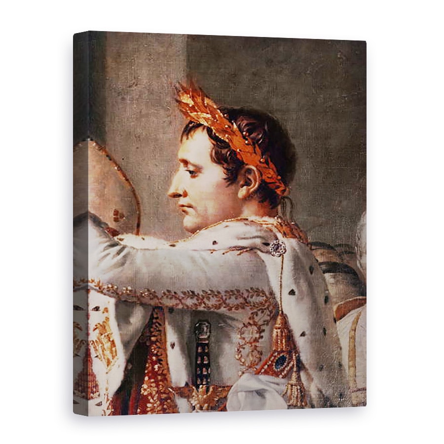 Tablou canvas - Jacques Louis David - Conchinarea imparatului Napoleon 1769-1821 si incoronarea imparatesei Josephine 1763-1814 de catre Papa Pius al VII-lea 1742-1823, 60 x 80 cm