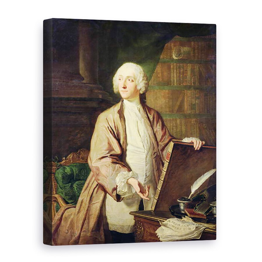 Tablou canvas - Jacques Andre Joseph Camelot Aved - Victor Riquetti 1715-89, Marchizul de Mirabeau, 75 x 100 cm