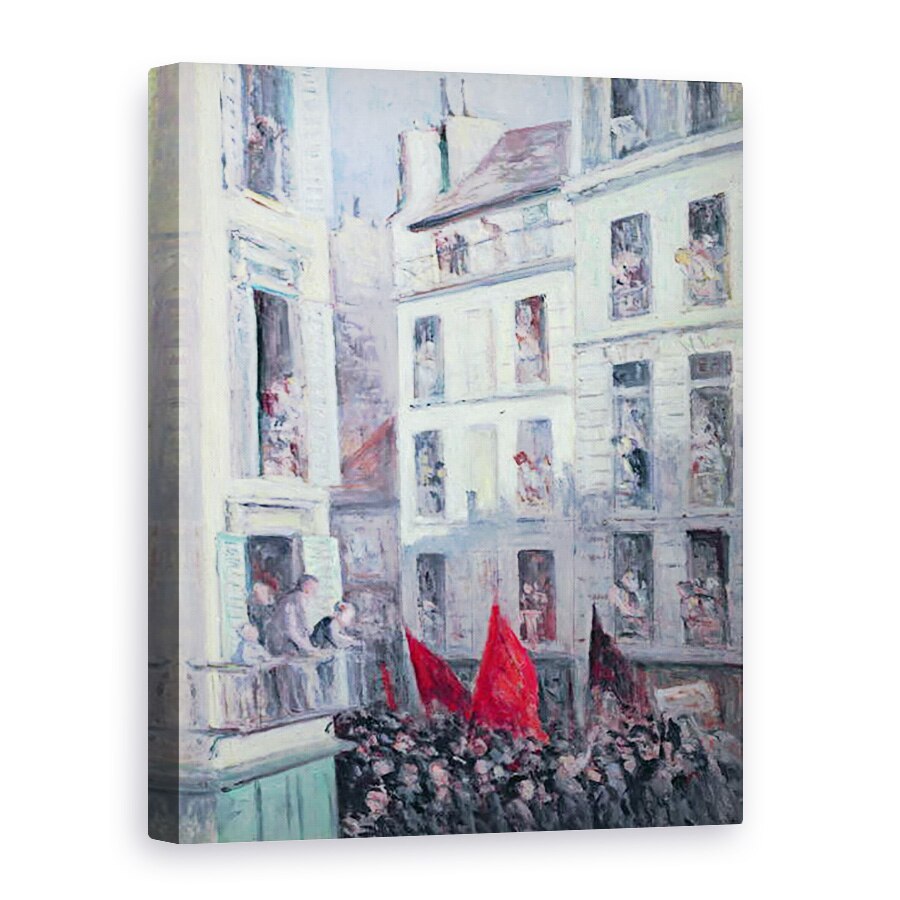 Tablou canvas - Maximilien Luce - Frontul Popular, 50 x 70 cm