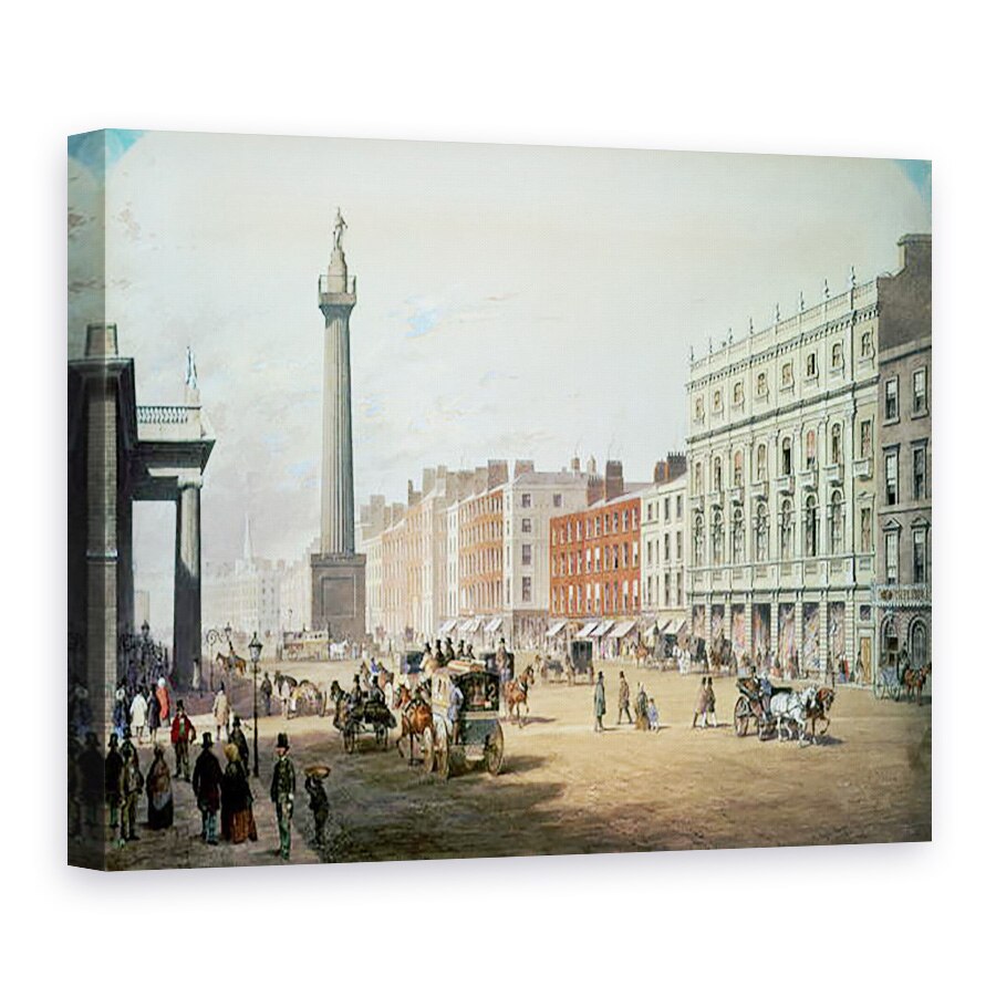 Tablou canvas - Michael Angelo Hayes - Sackville Street, 75 x 100 cm