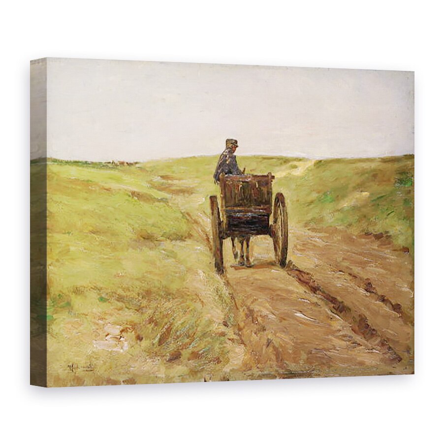 Tablou canvas - Max Liebermann - Cos de cumparaturi in Katwijk, 60 x 80 cm