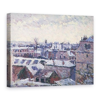 Tablou canvas - Maximilien Luce - Locul Dauphine vazut de la Luvru, 75 x 100 cm Tablou canvas - Maximilien Luce - Locul Dauphine vazut de la Luvru, 75 x 100 cm