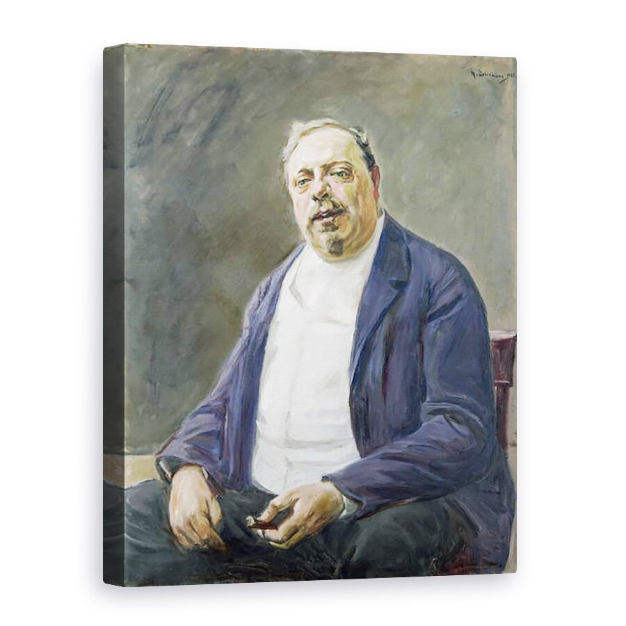 Tablou canvas - Max Liebermann - Baronul Alfred von Berger, 50 x 70 cm