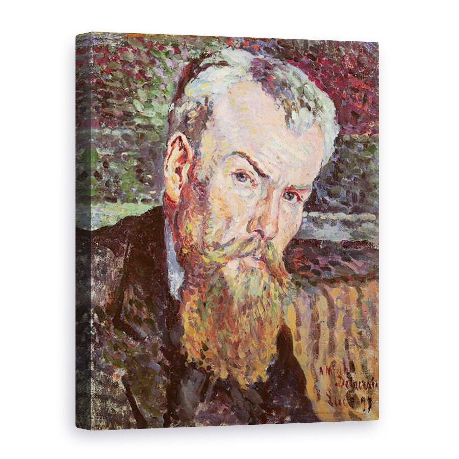 Tablou canvas - Maximilien Luce - Portretul lui Henri Edmond Cross 1856-1910 1898 ulei pe panza detaliu, 50 x 70 cm