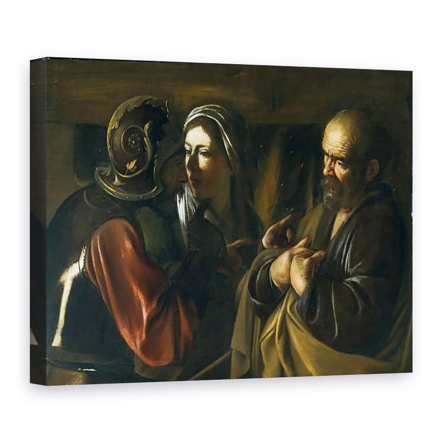 Tablou canvas - Michelangelo Merisi da Caravaggio - Negarea Sfantului Petru, 60 x 80 cm