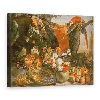 Tablou canvas - Michele Pace del Campidoglio - Natura moarta, 50 x 70 cm Tablou canvas - Michele Pace del Campidoglio - Natura moarta, 50 x 70 cm