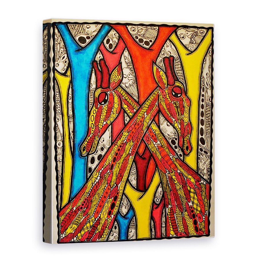Tablou canvas - Muktair Oladoja - Iubitorii, 60 x 80 cm