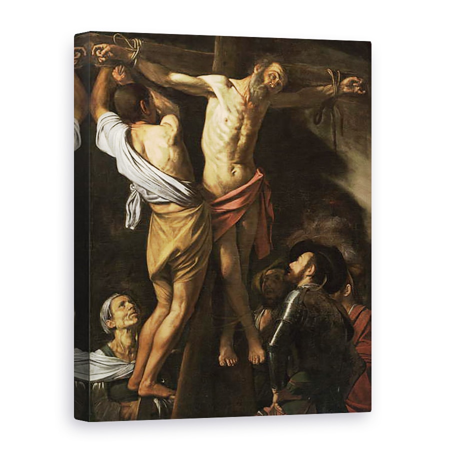 Tablou canvas - Michelangelo Merisi da Caravaggio - Rastignirea Sfantului Andrei, 75 x 100 cm