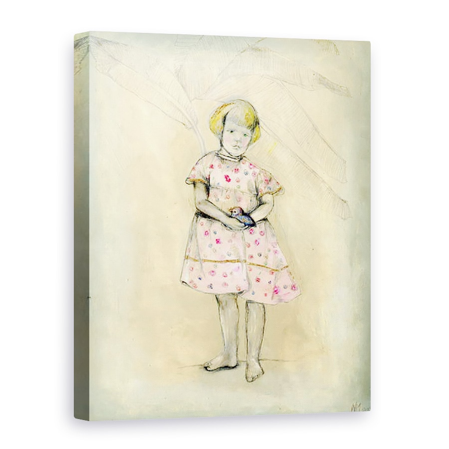 Tablou canvas - Nancy Moniz Charalambous - Passarinha, pasare mica, 2013, 75 x 100 cm
