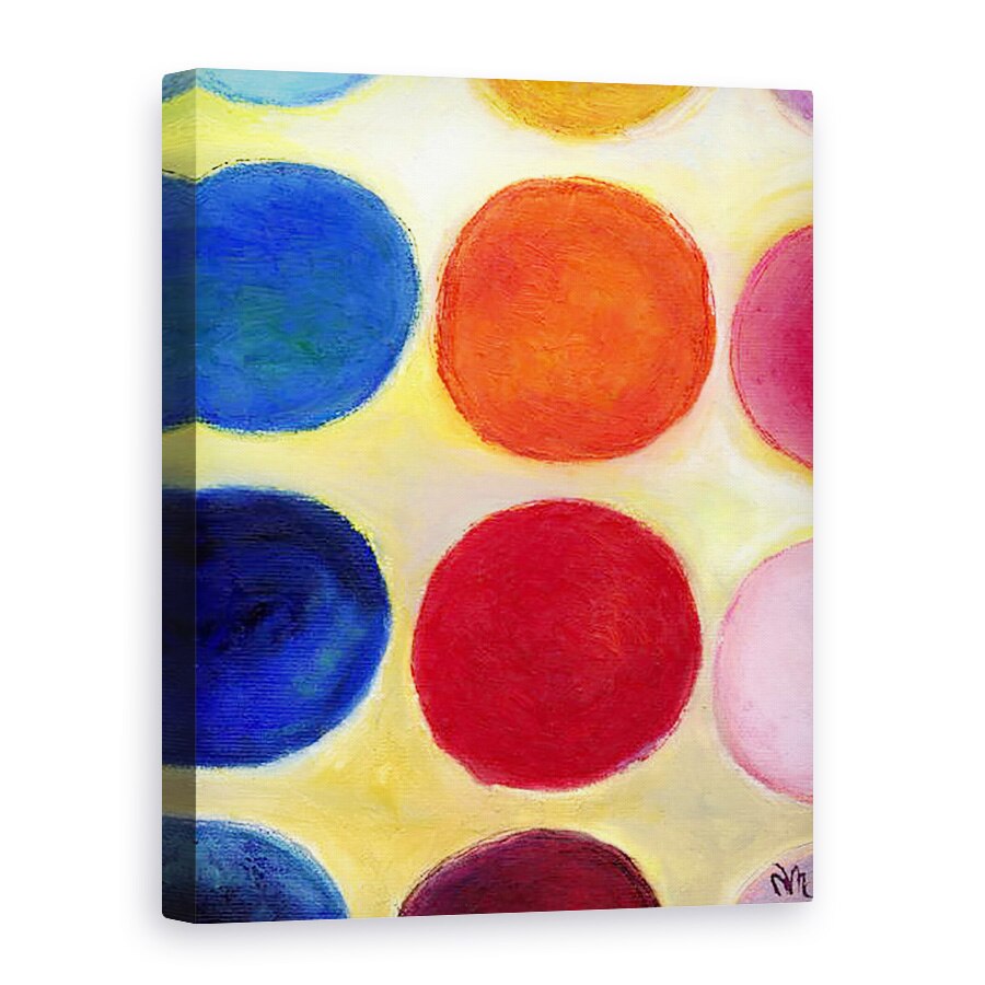 Tablou canvas - Nancy Moniz Charalambous - Punctele fericite 5, 2014, 50 x 70 cm