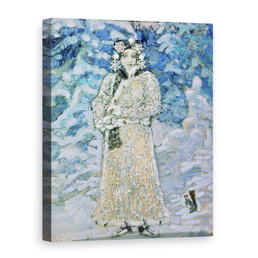Tablou canvas - Mikhail Aleksandrovich Vrubel - Snow Maiden, o schita pentru Opera de Nikolai Rimsky-Korsakov 1844-1908, 75 x 100 cm