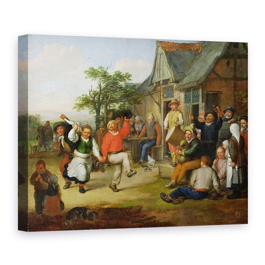 Tablou canvas - Matthias Scheits - Dansul taranilor, 50 x 70 cm