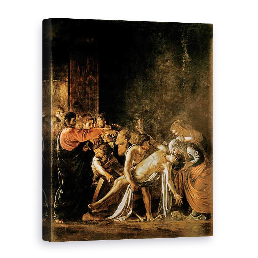 Tablou canvas - Michelangelo Merisi da Caravaggio - Invierea lui Lazar I, 50 x 70 cm