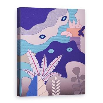 Tablou canvas - Nancy Kouta - minte inconstienta, 2018, 60 x 80 cm Tablou canvas - Nancy Kouta - minte inconstienta, 2018, 60 x 80 cm