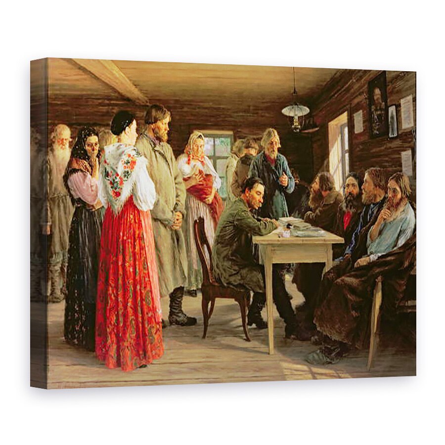 Tablou canvas - Mikhail Ivanovich Zoshchenko - Judecatoria districtuala, 50 x 70 cm