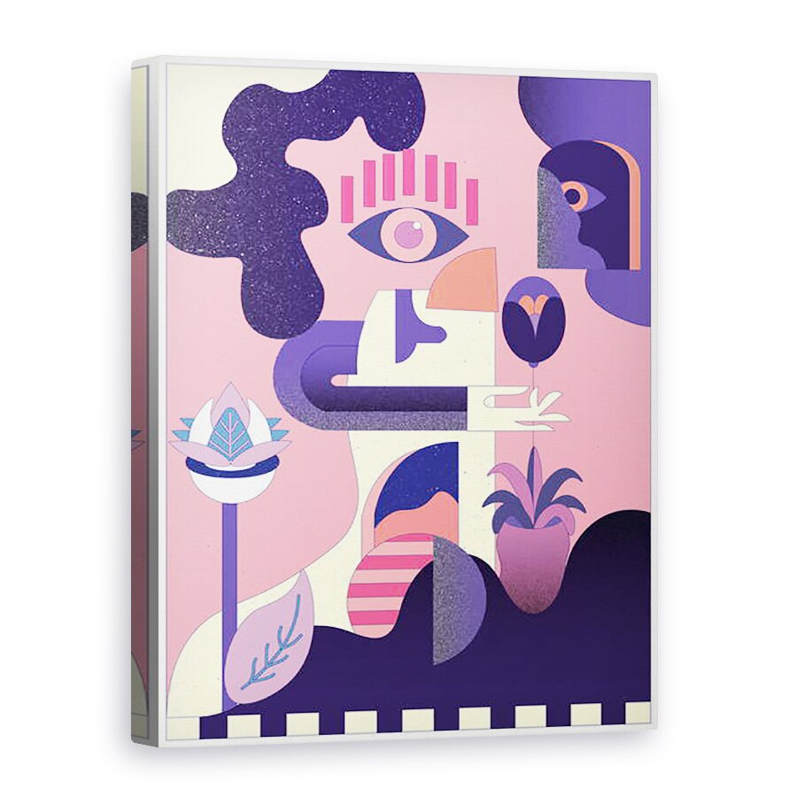 Tablou canvas - Nancy Kouta - Trezirea, 2018, 60 x 80 cm