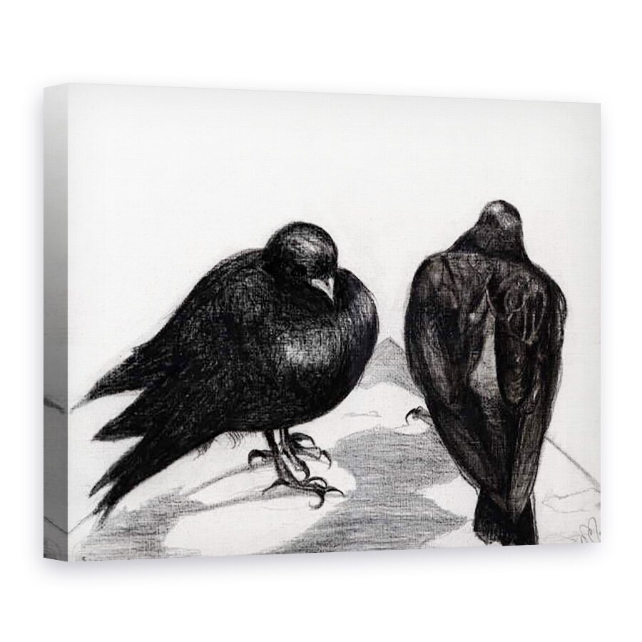 Tablou canvas - Nancy Moniz Charalambous - Situatia grava a porumbeilor, 2012, 50 x 70 cm