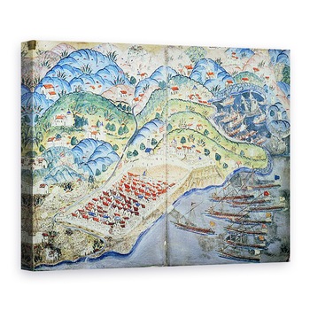 Tablou canvas - Nasuh Al-Silahi - TSM H.1608 Vedere la Nisa, 75 x 100 cm Tablou canvas - Nasuh Al-Silahi - TSM H.1608 Vedere la Nisa, 75 x 100 cm