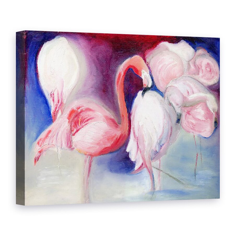 Tablou canvas - Nancy Moniz Charalambous - Frumoasa in roz, 2012, 75 x 100 cm