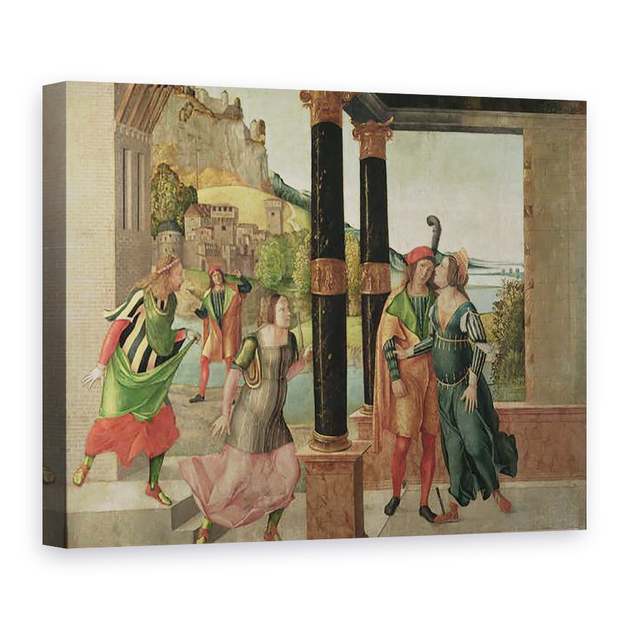 Tablou canvas - Michelle da Verona - Brutus si Portia I, 50 x 70 cm