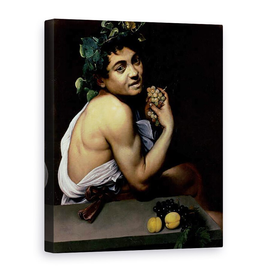 Tablou canvas - Michelangelo Merisi da Caravaggio - Bolnavul Bacchus, 75 x 100 cm