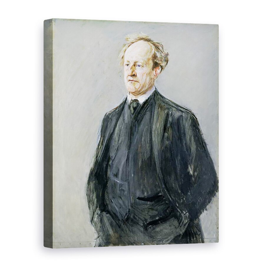 Tablou canvas - Max Liebermann - Gerhart Hauptmann, 75 x 100 cm