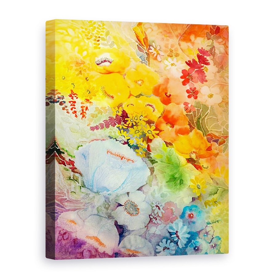 Tablou canvas - Neela Pushparaj - Blue Poppy, 75 x 100 cm