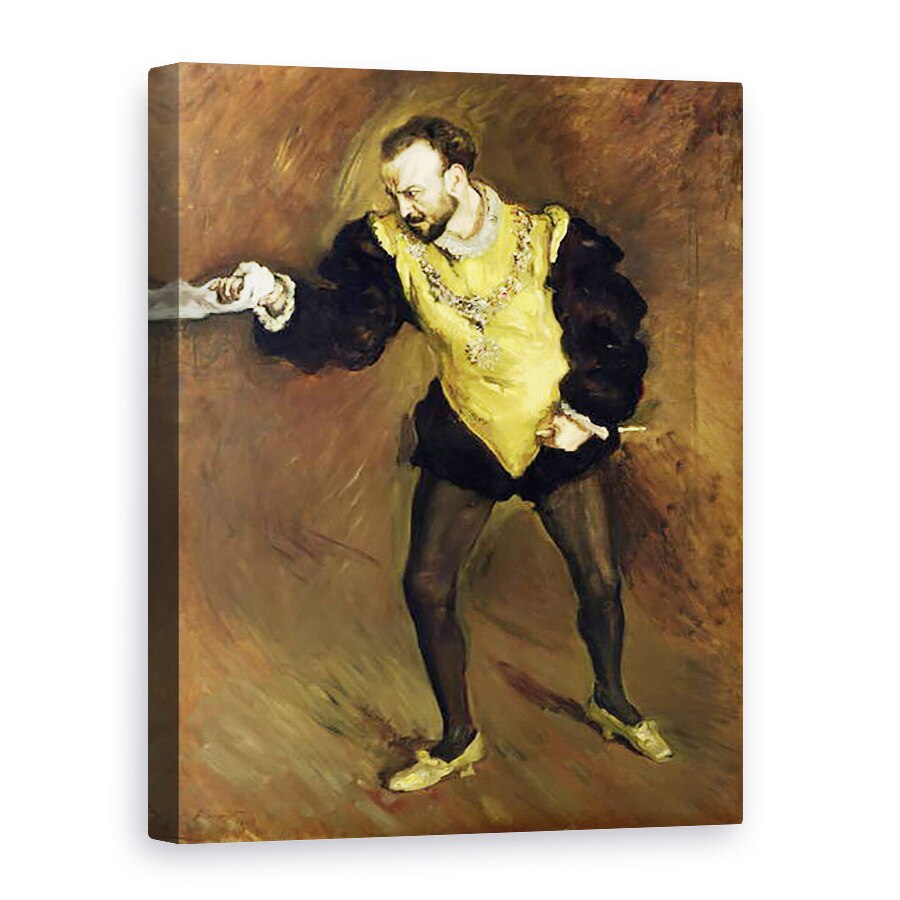Tablou canvas - Max Slevogt - Negru DAndrade, 60 x 80 cm