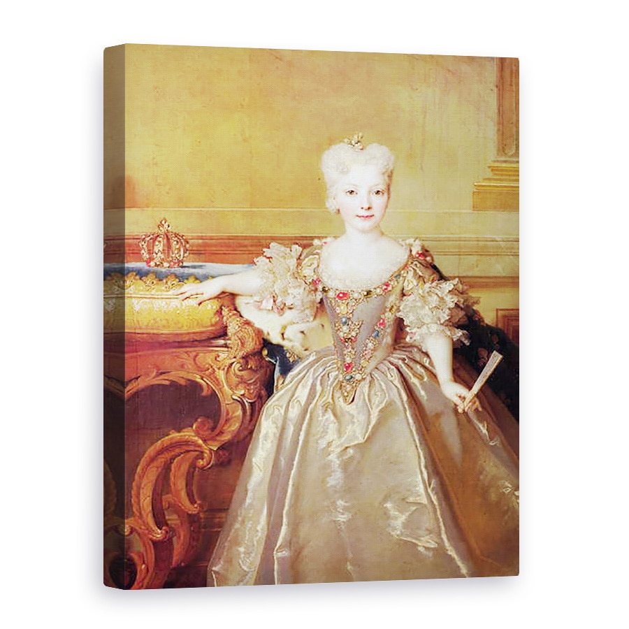 Tablou canvas - Nicolas de Largilliere - Infanta Maria Ana Victoria de Borbón, 60 x 80 cm
