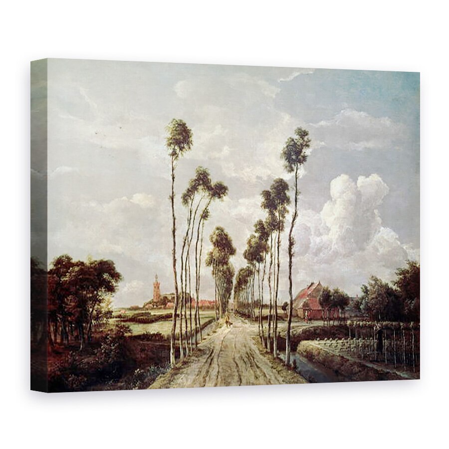 Tablou canvas - Meindert Hobbema - Bulevardul Middelharnis, 50 x 70 cm