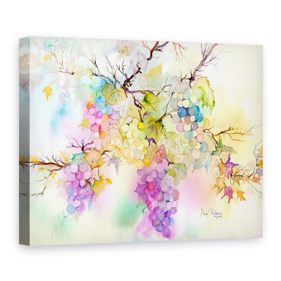 Tablou canvas - Neela Pushparaj - Fructe pe vita de vie, 75 x 100 cm