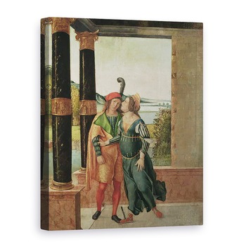 Tablou canvas - Michelle da Verona - Brutus si Portia II, 60 x 80 cm Tablou canvas - Michelle da Verona - Brutus si Portia II, 60 x 80 cm