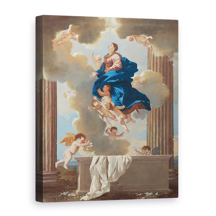 Tablou canvas - Nicolas Poussin - Adormirea Maicii Domnului II, 50 x 70 cm