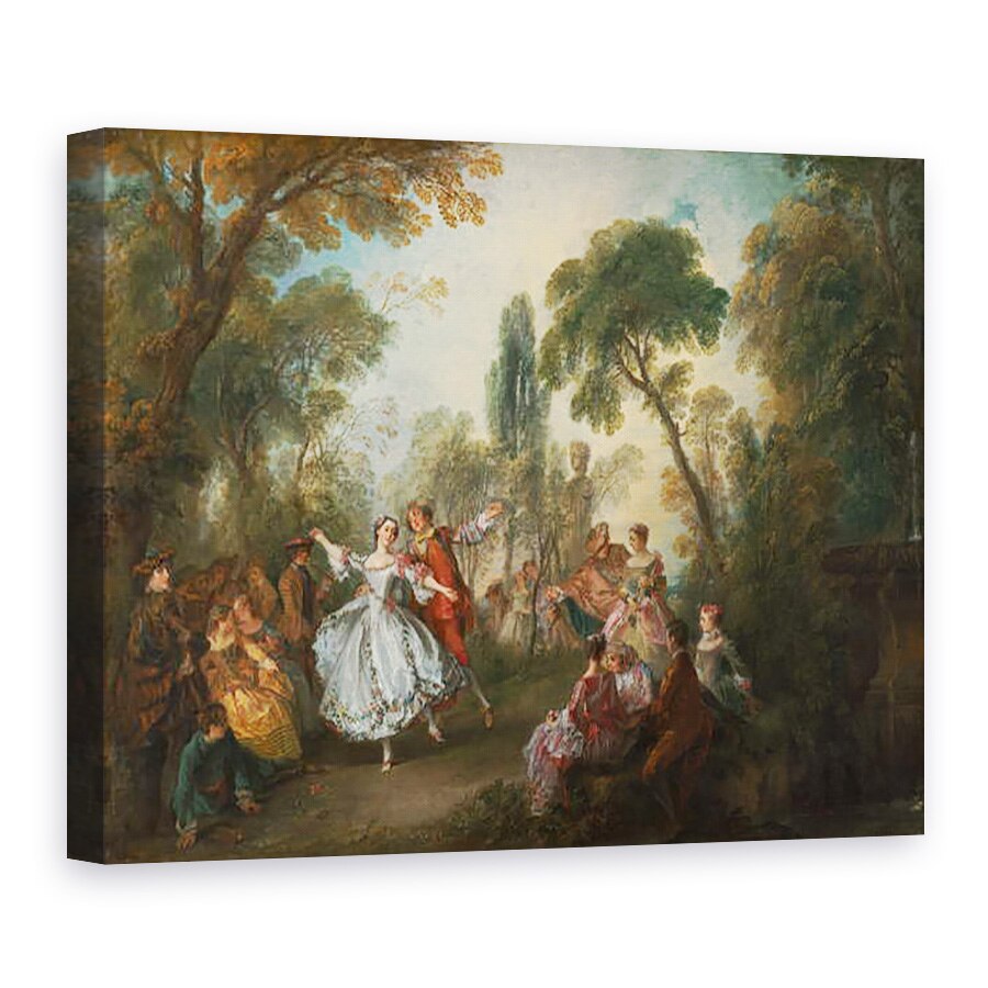 Tablou canvas - Nicolas Lancret - La Camargo Dancing, 75 x 100 cm