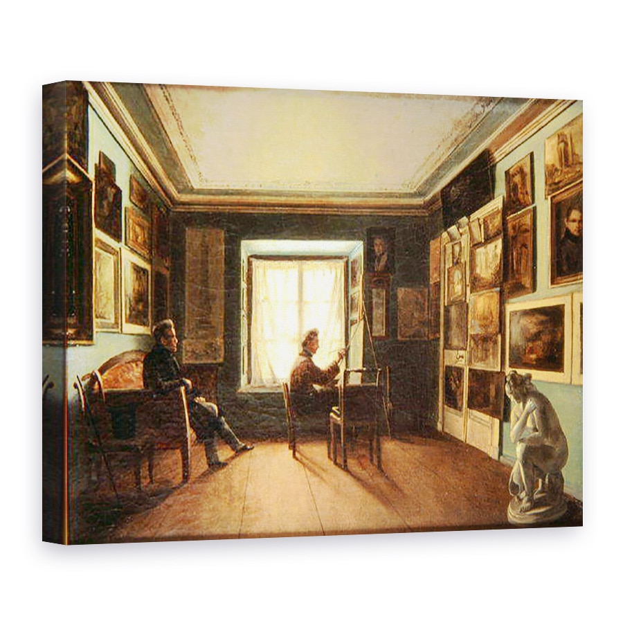 Tablou canvas - Nikita Zaytsev - Studioul Pictorului, 60 x 80 cm