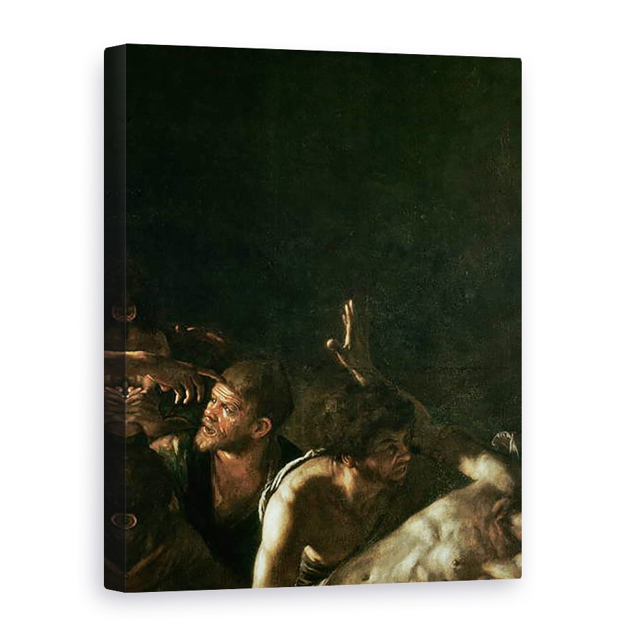 Tablou canvas - Michelangelo Merisi da Caravaggio - Invierea lui Lazar II, 50 x 70 cm