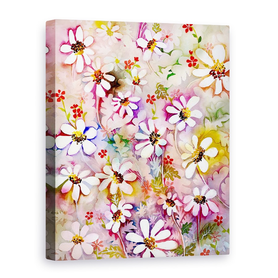 Tablou canvas - Neela Pushparaj - Daisies Galore, 75 x 100 cm