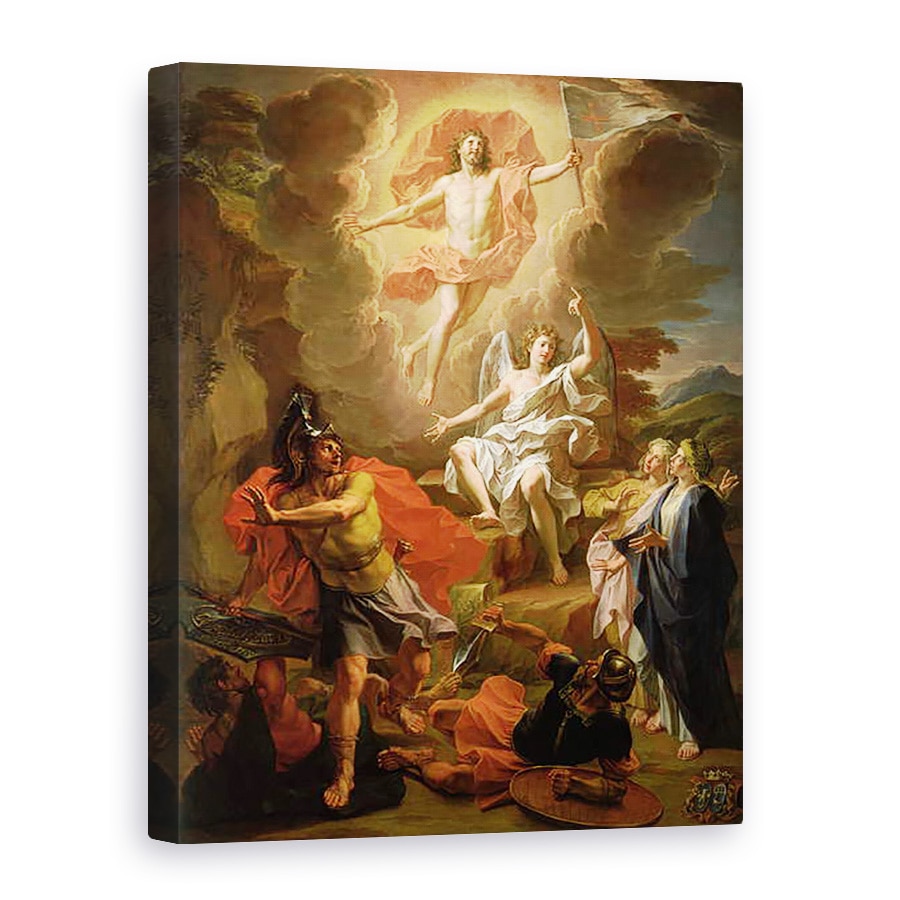 Tablou canvas - Noel Coypel - invierea lui Hristos, 60 x 80 cm