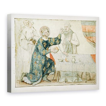 Tablou canvas - Nicolas Claude Fabri de Peiresc - Dna 1779 fol.81 St. Louis hranire un calugar zgarcit, 60 x 80 cm Tablou canvas - Nicolas Claude Fabri de Peiresc - Dna 1779 fol.81 St. Louis hranire un calugar zgarcit, 60 x 80 cm