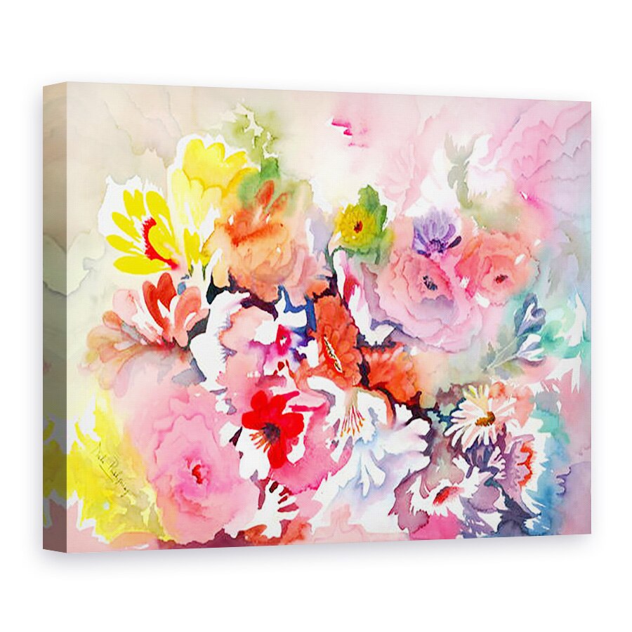 Tablou canvas - Neela Pushparaj - Flori nesfarsite, 50 x 70 cm