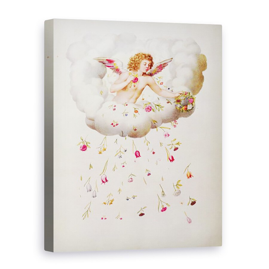 Tablou canvas - Nicolas Robert - Zephyr din La Guirlande de Julie, 60 x 80 cm